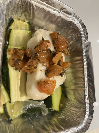 Fish and Baby Marrow
